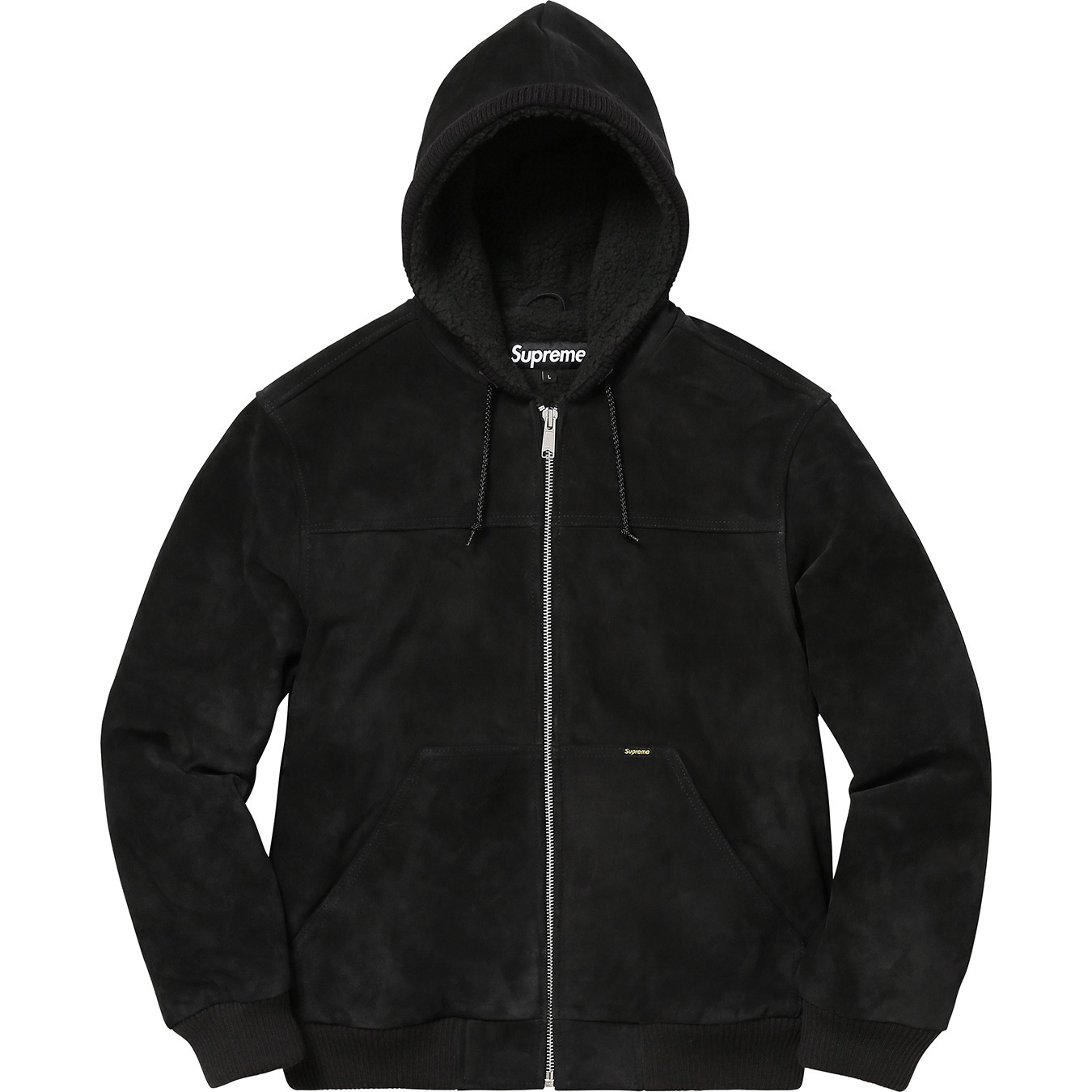 Hooded Suede Work Jacket view 7
